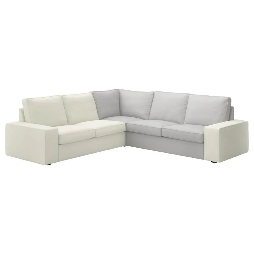 New ! IKEA KIVIK Corner Section Cover Orrsta Light Gray 602.928.21